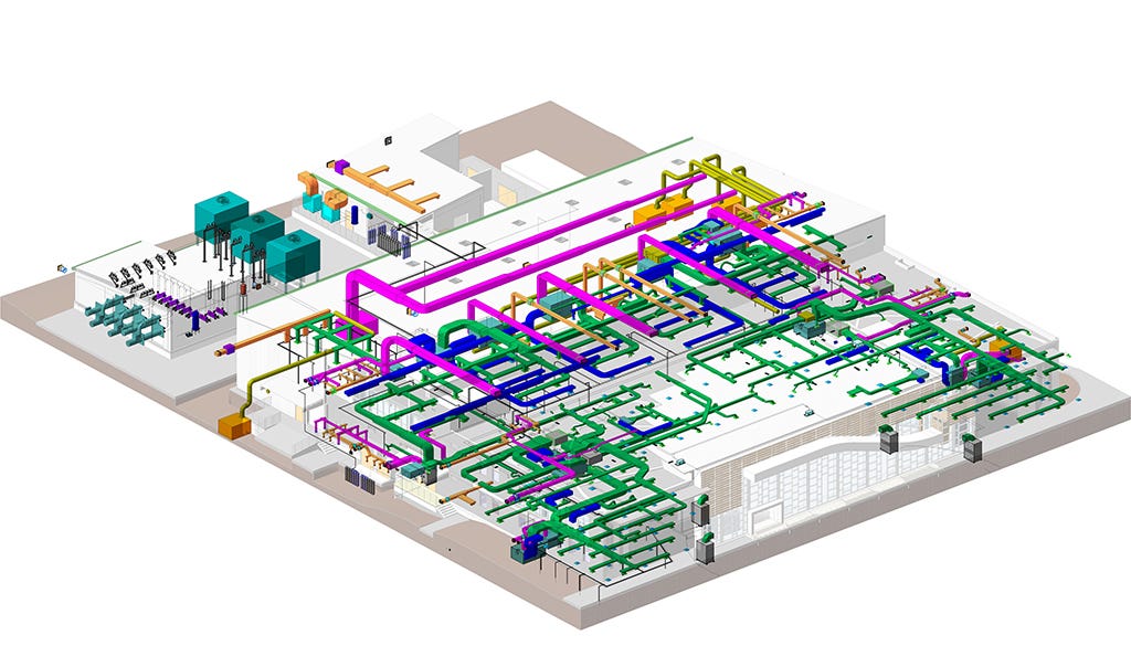 BIM MEP model