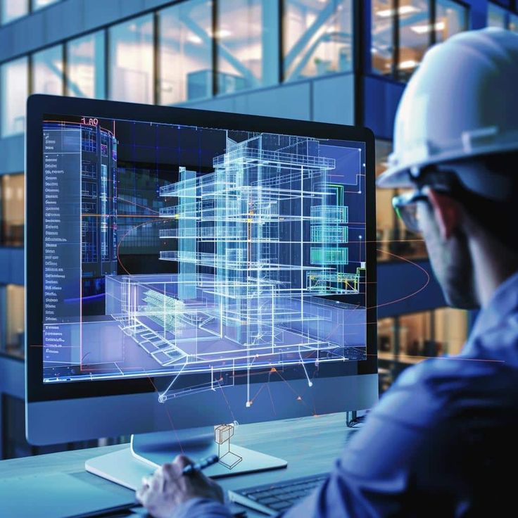 Clash detection process showing overlapping building systems in Navisworks.