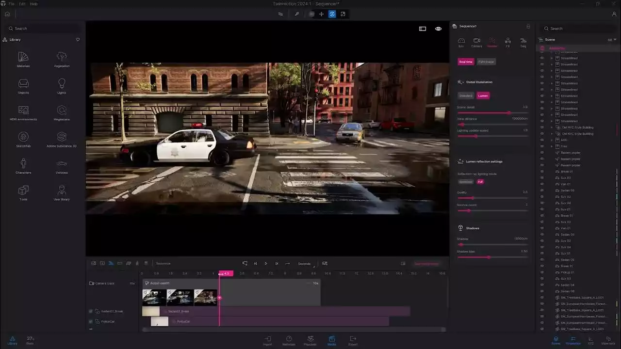 Twinmotion Interface