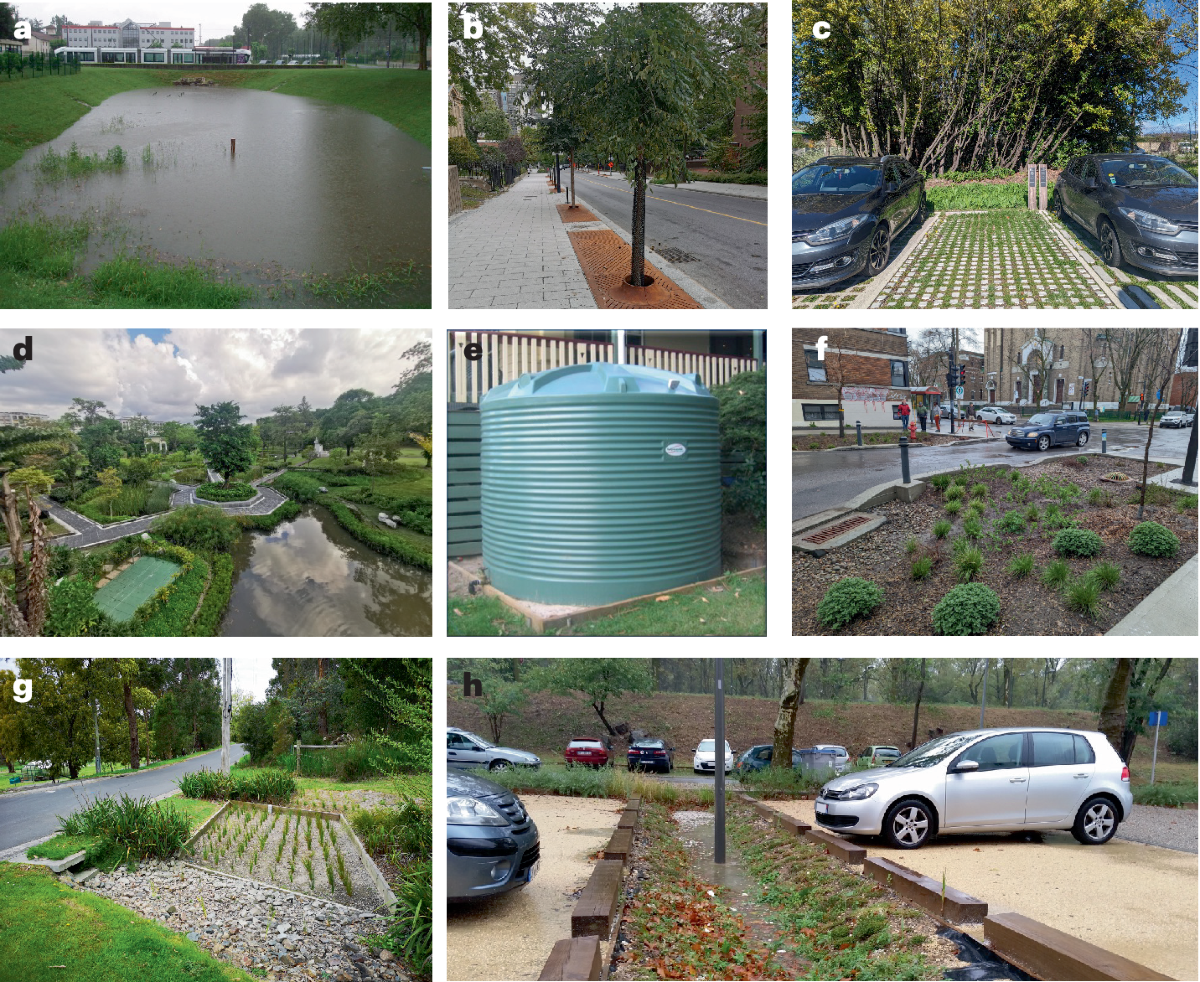 Bioswale and smart stormwater management real world applicatory examples