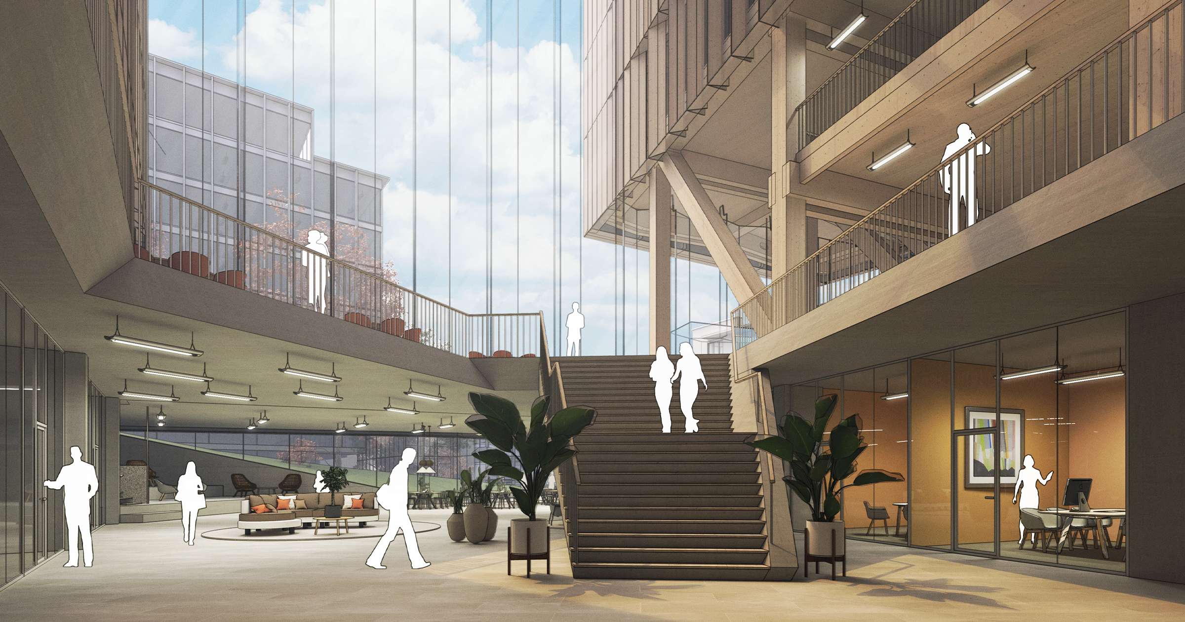 Textures and Materials in a SketchUp Model Render