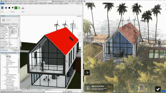 Lumion Interface