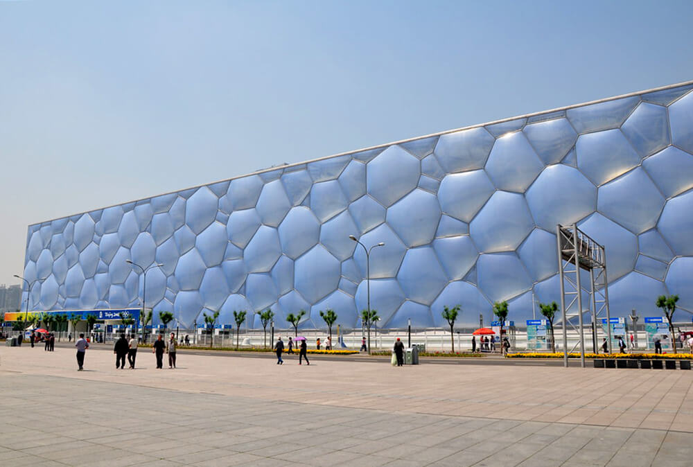 ETFE wrapped Facade