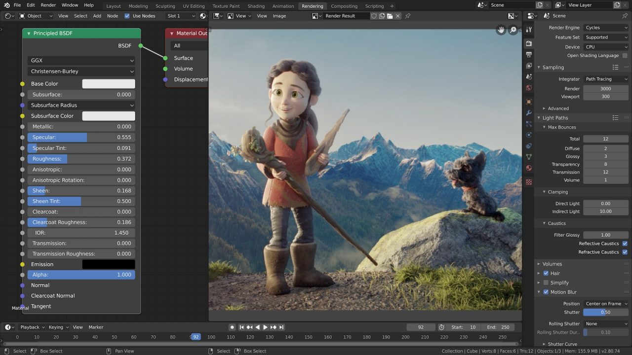 Blender Interface