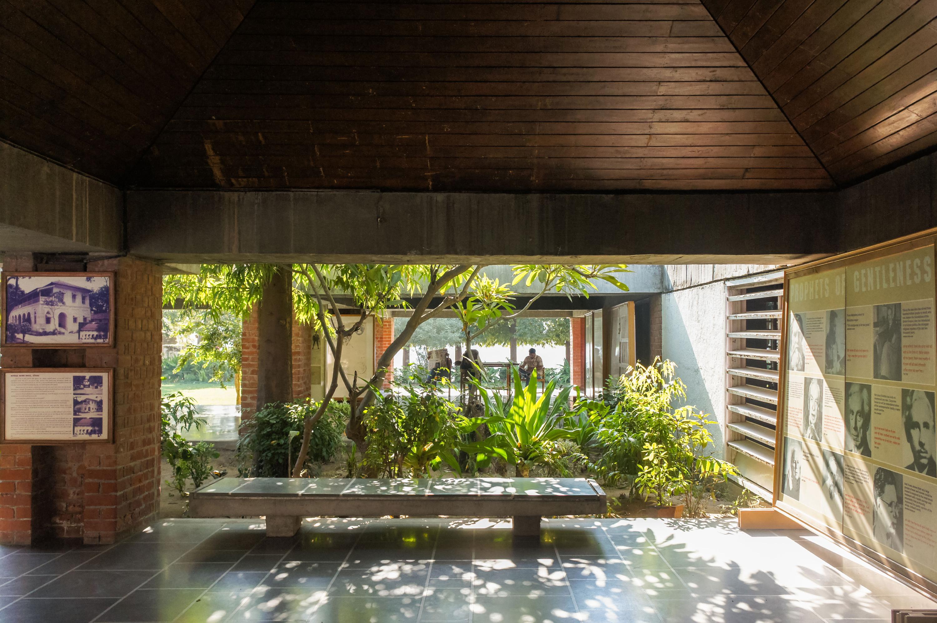 Comfortable cozy design considering Humane scale at sabarmati ashram