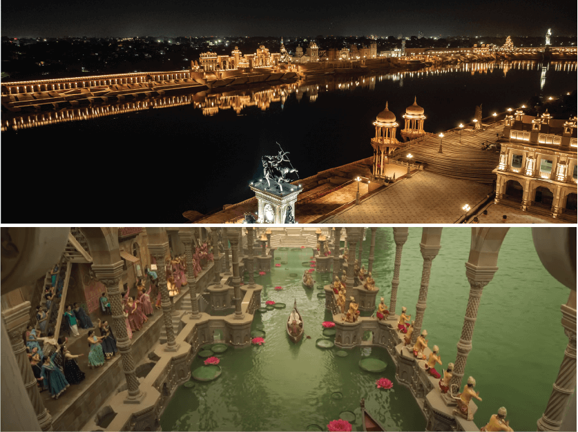 Top : Kota Chambal Riverfront &amp; Bottom: Kalank Dreamy waterway
