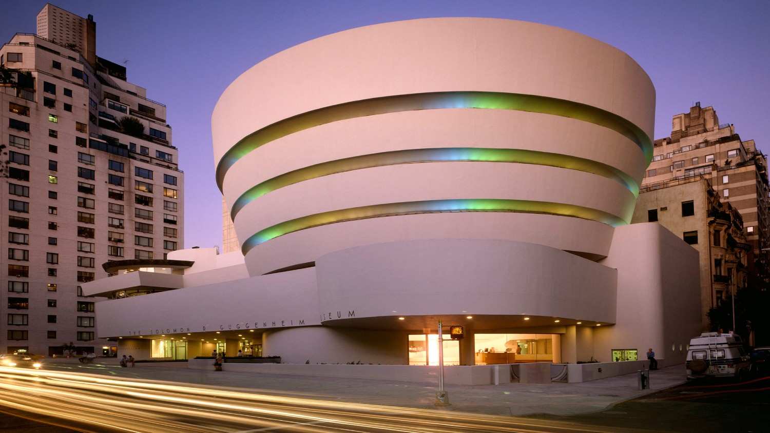 The Guggenheim Museum in New York encourages exploration and curiosity with its spiraling layout.