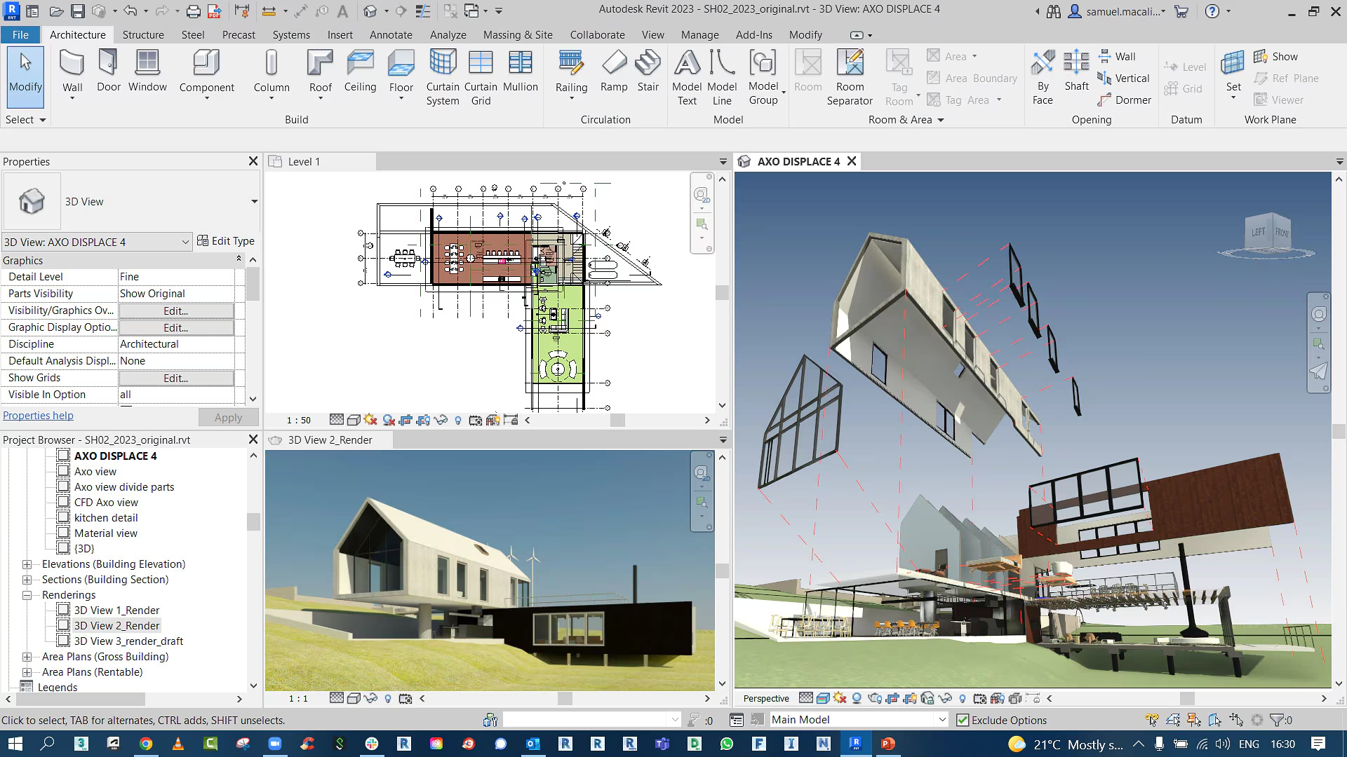 Autodesk Revit Interface