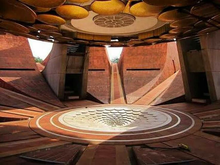 Circular architectural form emphasizing symmetry and spatial harmony.