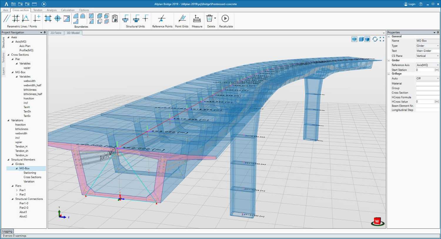 BIM software interface
