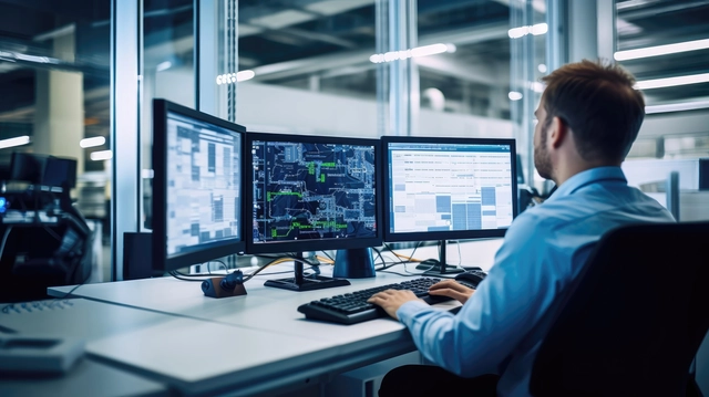 Architect reviewing design intent and making final creative decisions beyond AI automation