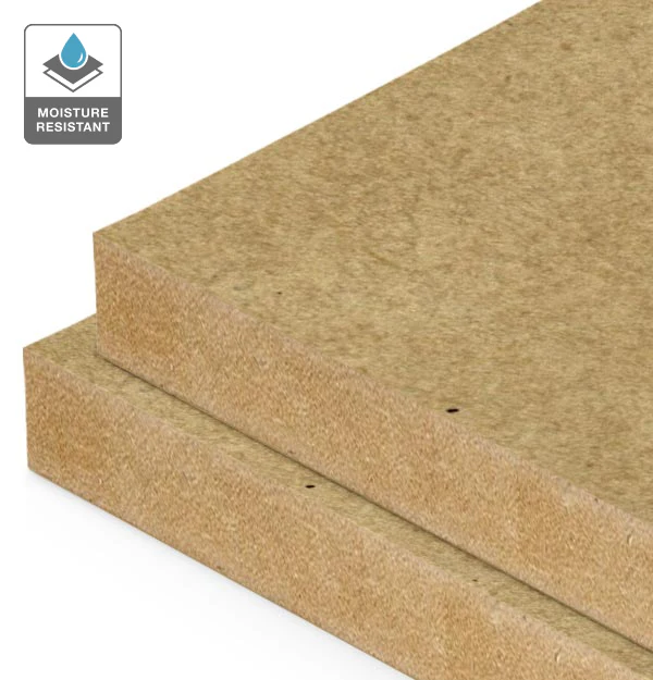 MDF board surface showing smooth finish and uniform texture.