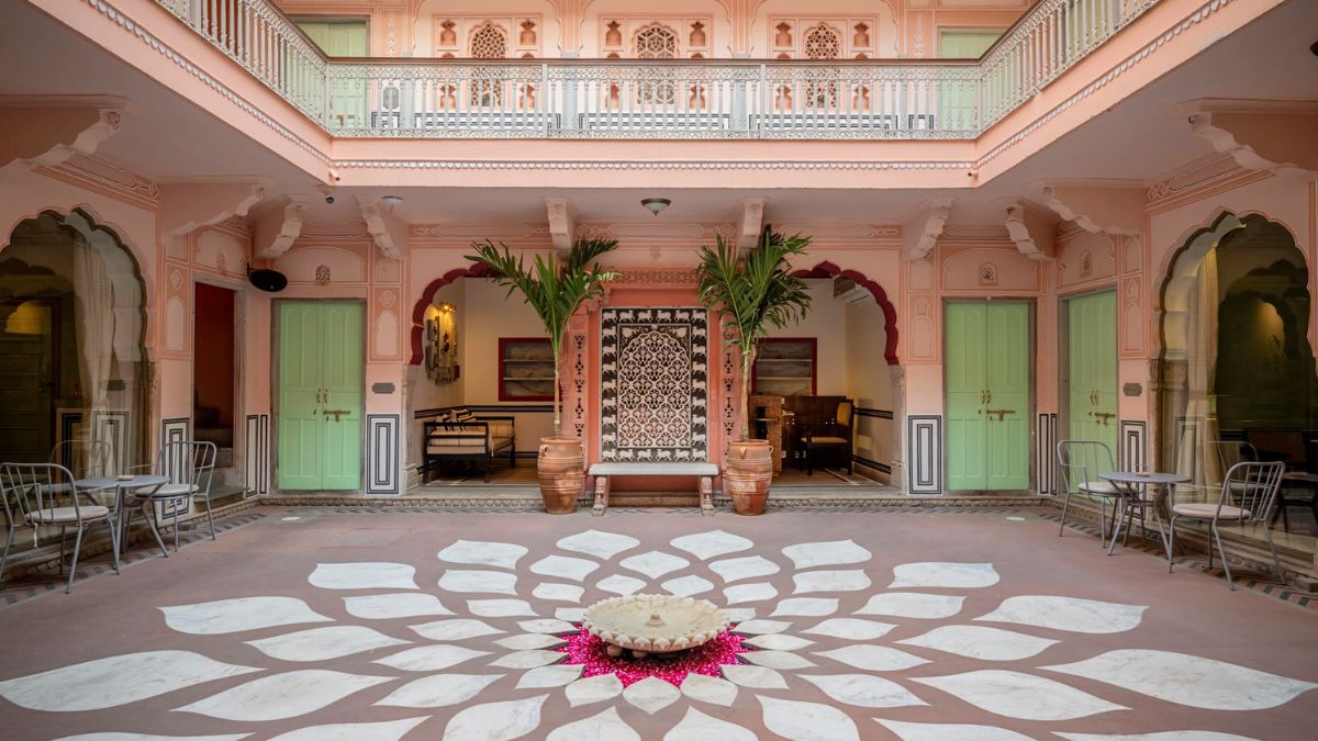 An old haveli converted to a boutique hotel, conserved to enjoy heritage closely and maintained for income flow.