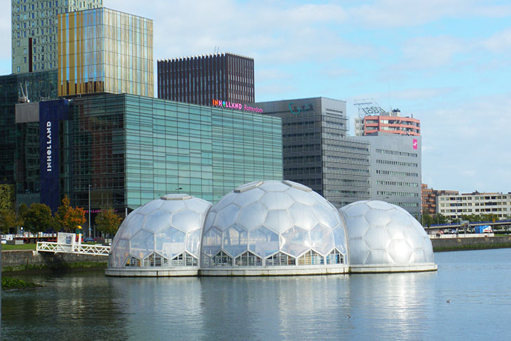 Floating Pavilions, Rotterdam
