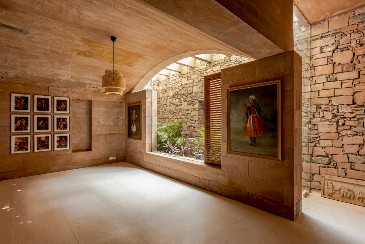Material,Plants and Light bringing outdoors inside