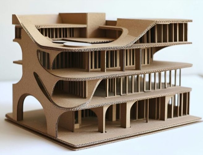 Architecture Cardboard Model 
