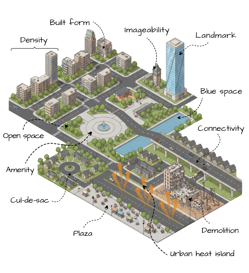 urban design terminologies