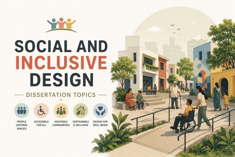 Inclusive community space with accessible pathways, diverse users, and people-centered urban design.
