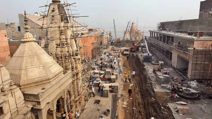 Construction Phases of Corridor building in progress