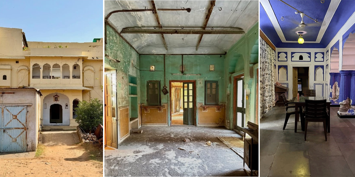 Old Homes Jaipur Interior and Exterior
