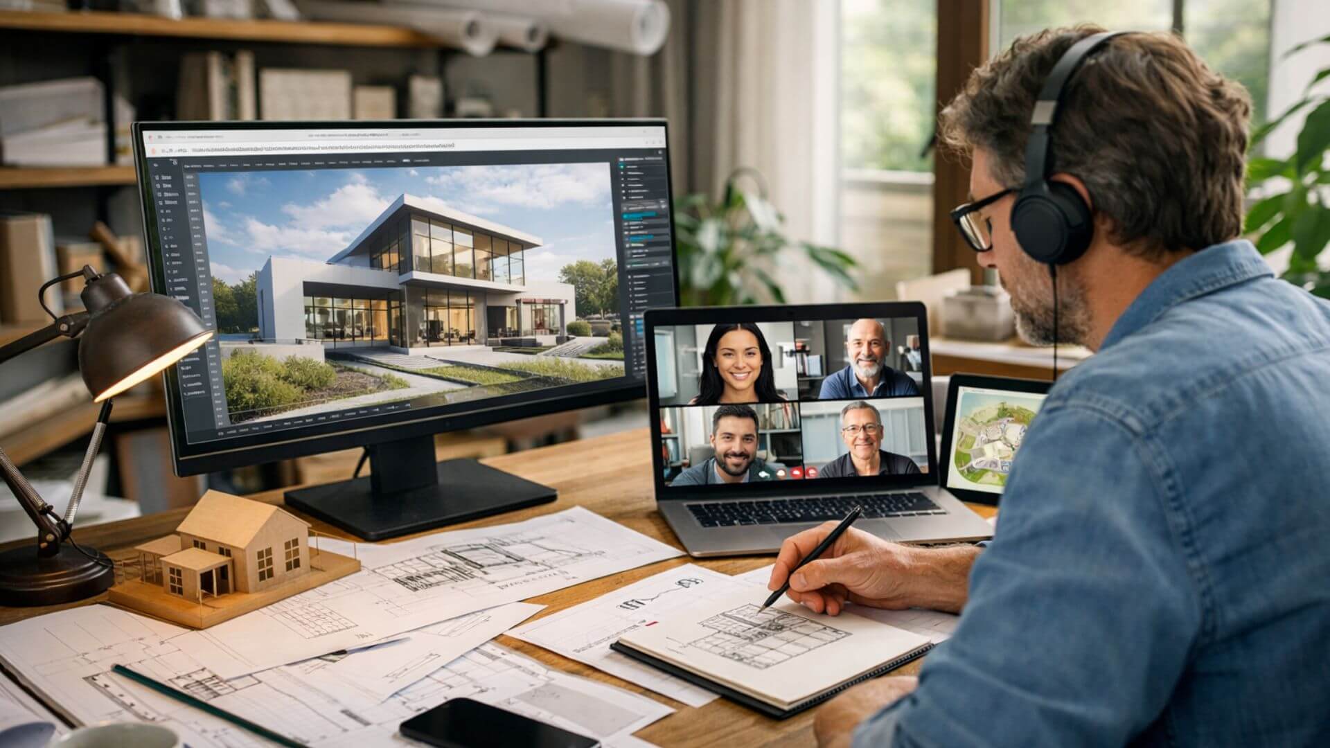 Remote work in architecture