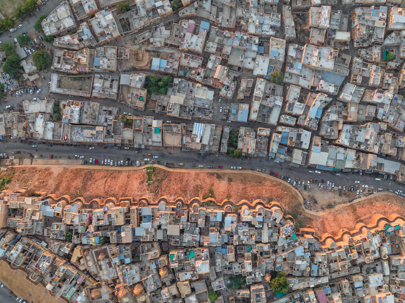 Jaipur Aerial View of an area