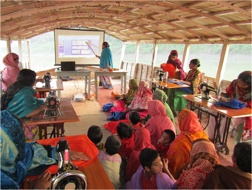 Vocational Training of Women on Sewing