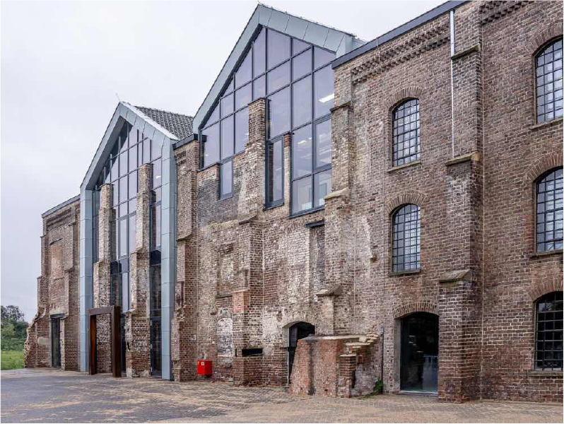 Cultural continuity with restoration of old buildings