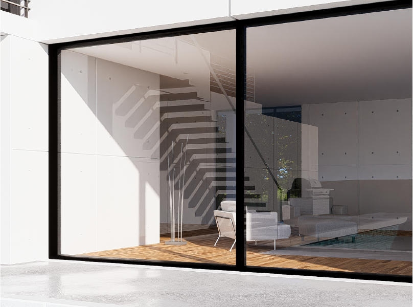 Lumion Reflecting surface render