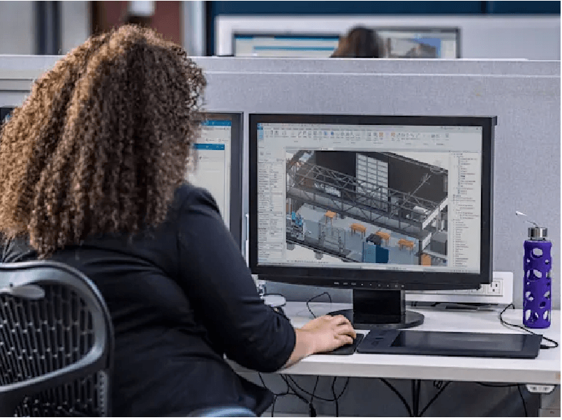 professional working on BIM Softwares