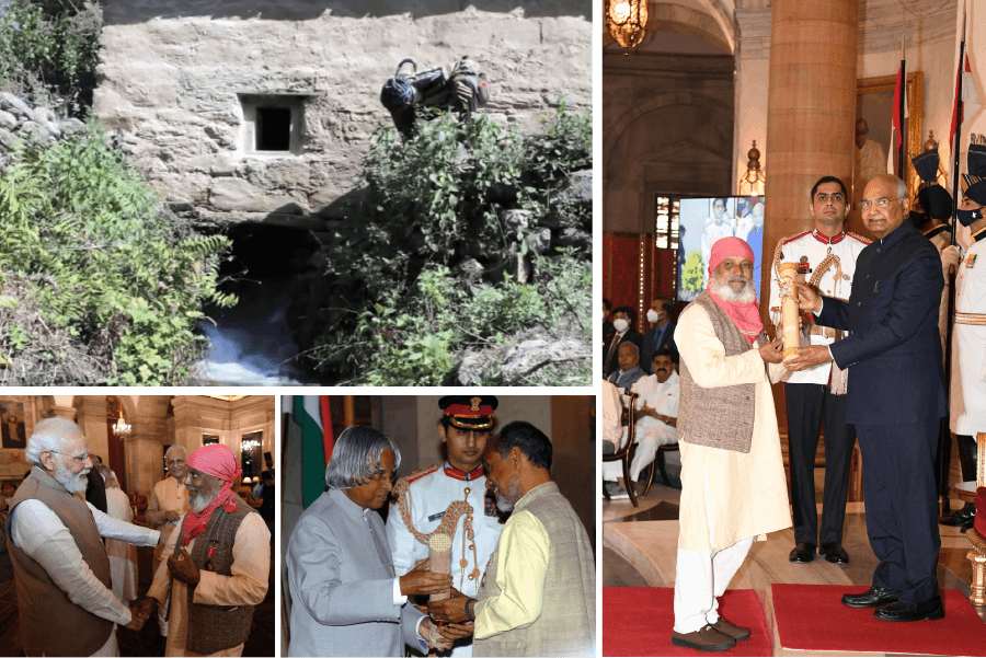 Recognition by government to the renovation of Gharat