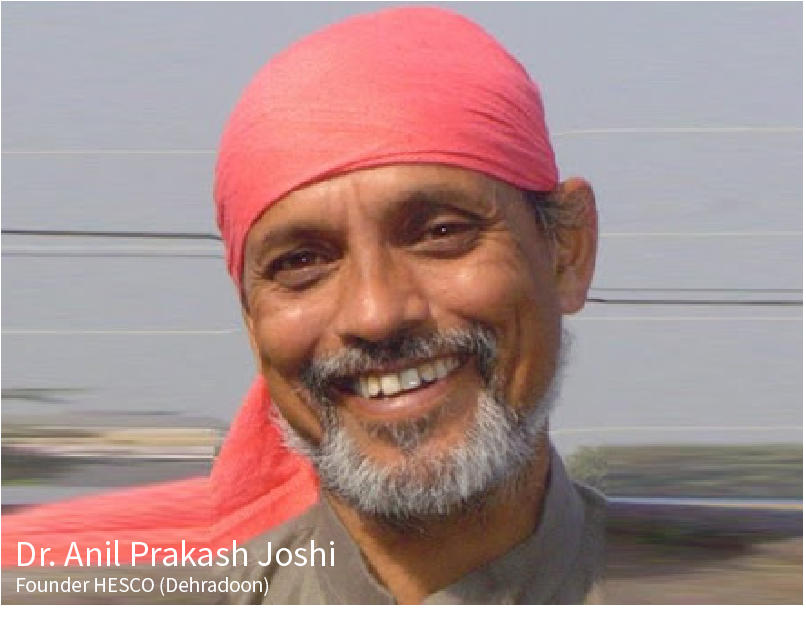 Founder of the Gharat Movement in Dehradoon