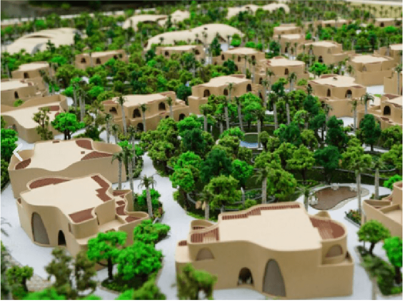 Sand Dune theme Sanjay Puri firm's resort model by RD Models