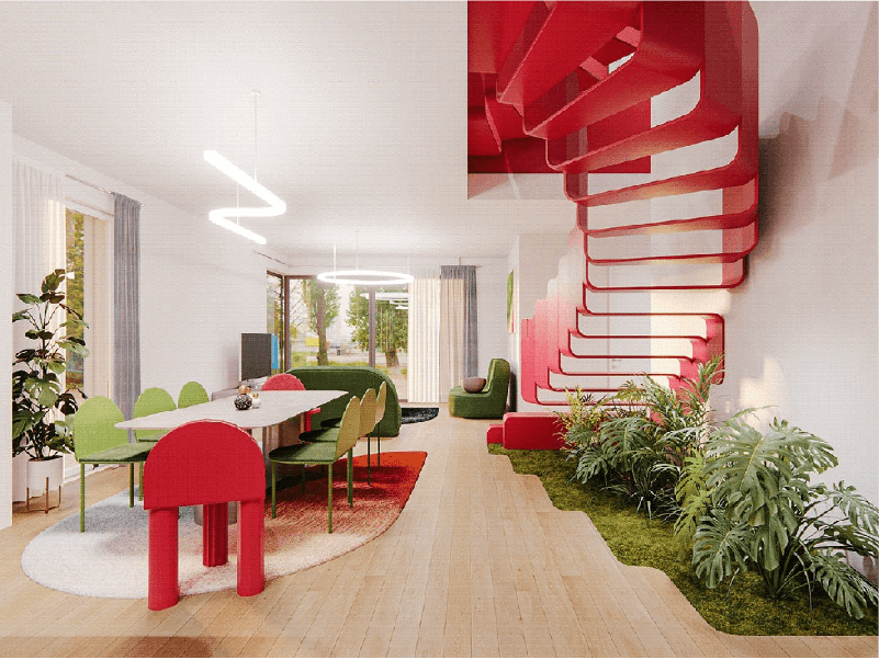 Colorful Living Room&nbsp;