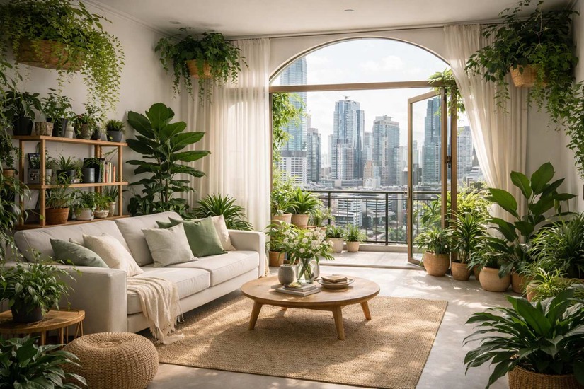 Biophilic Interior Design Strategies That Improve Well-Being, Focus, and Comfort