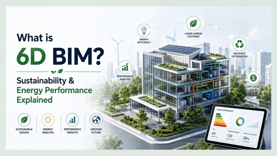 What is 6D BIM? Sustainability & Energy Performance Explained