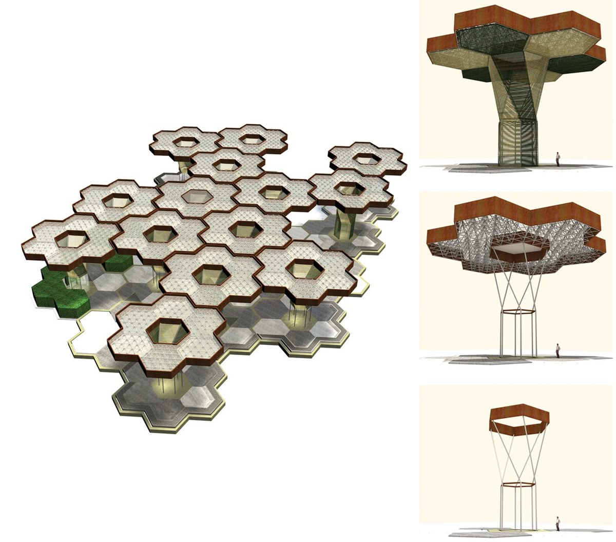 Shape Psychology in Architecture: Hexagon