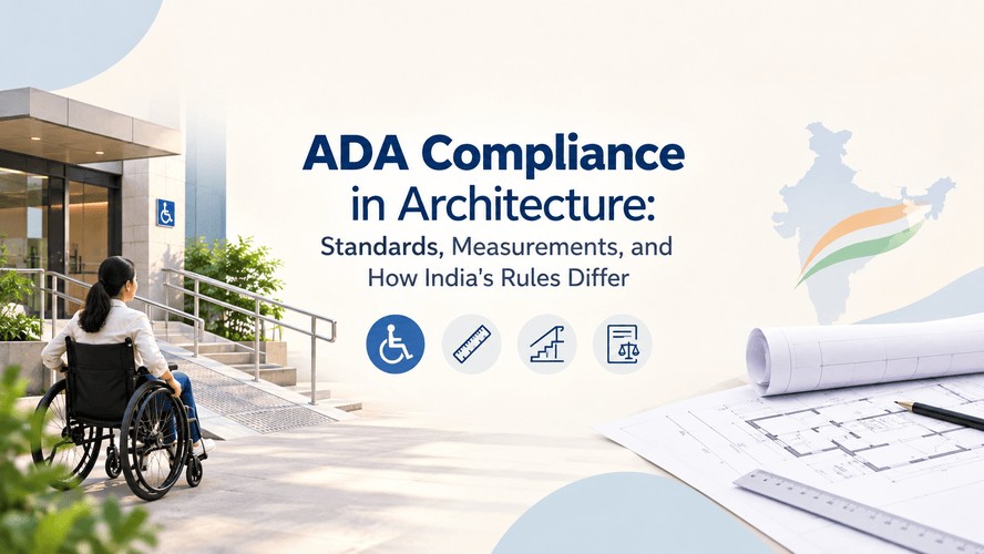 ADA Compliance in Architecture: Standards, Measurements, and How India's Rules Differ