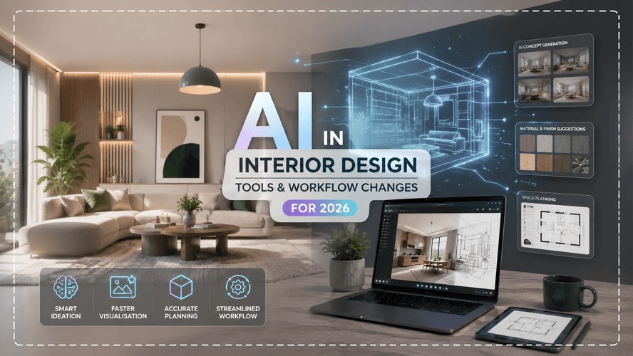 AI in Interior Design: Tools & Workflow Changes for 2026