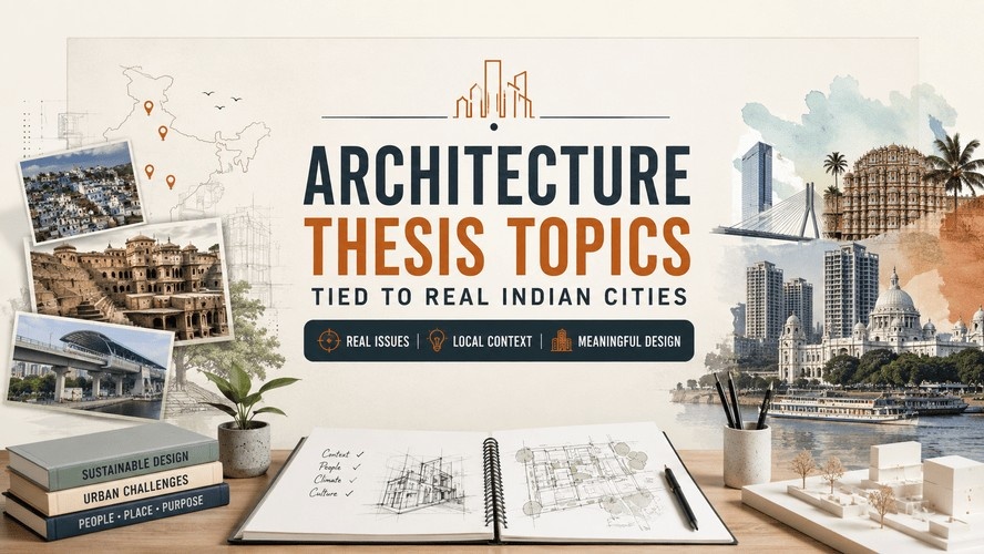 Architecture Thesis Topics Tied to Real Indian Cities