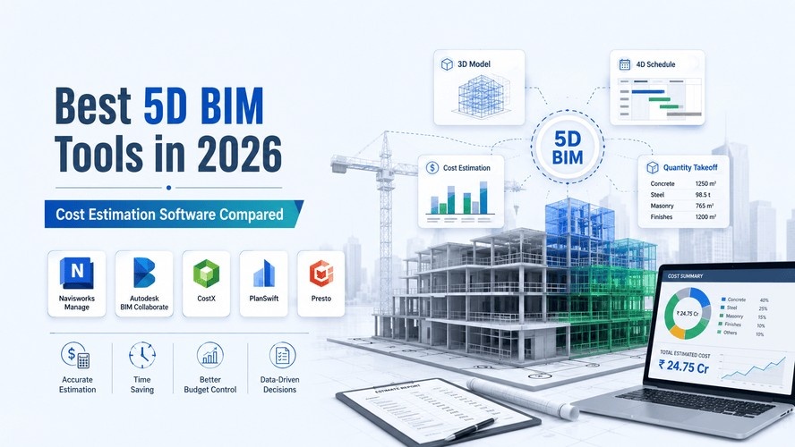Best 5D BIM Tools in 2026: Cost Estimation Software Compared