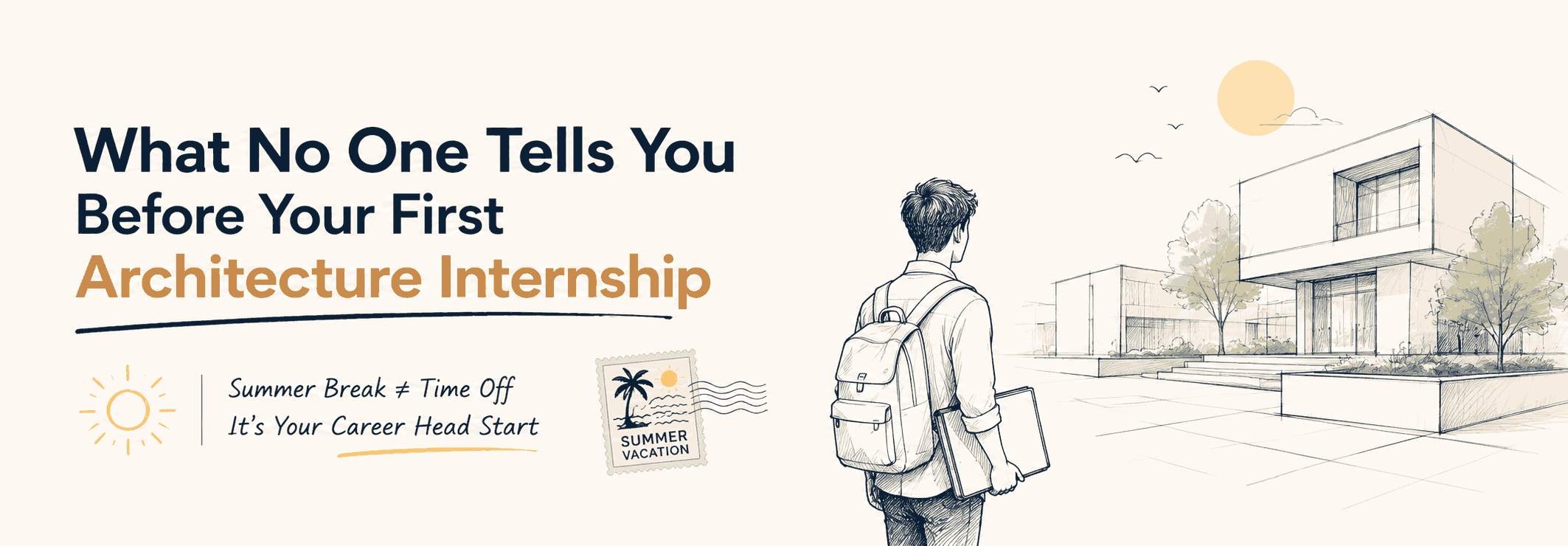 What No One Tells You Before Your First Architecture Internship