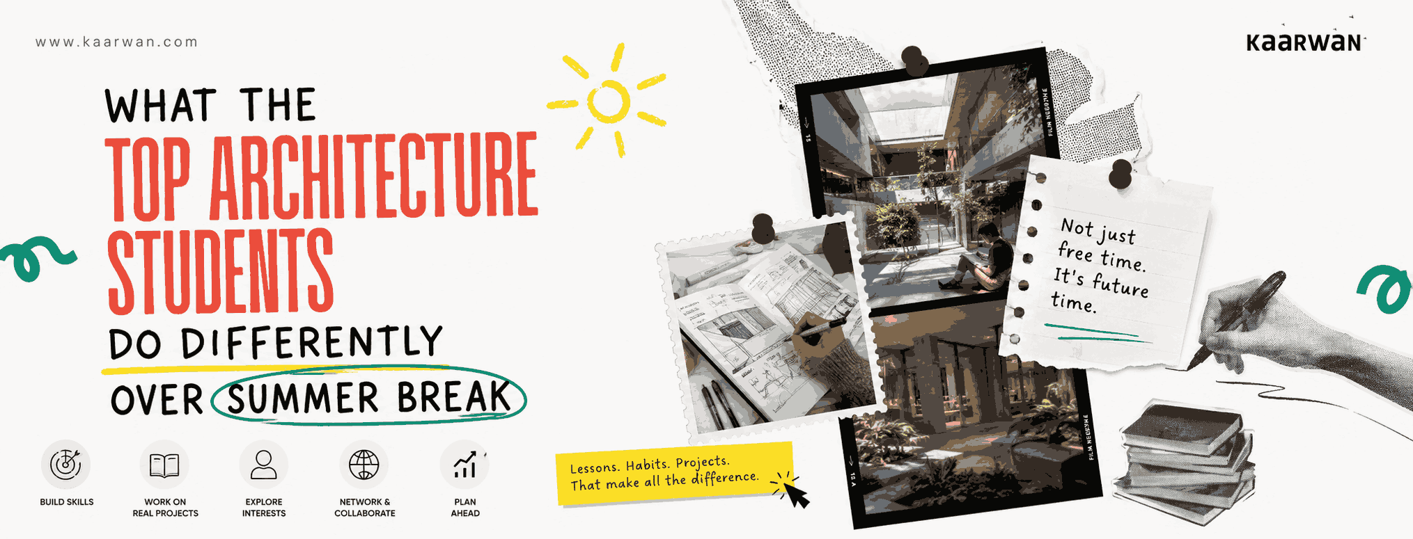 What the Top Architecture Students Do Differently Over Summer Break