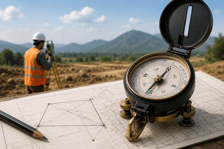 Compass Surveying in Civil Engineering: Types, Bearings, Errors and ...