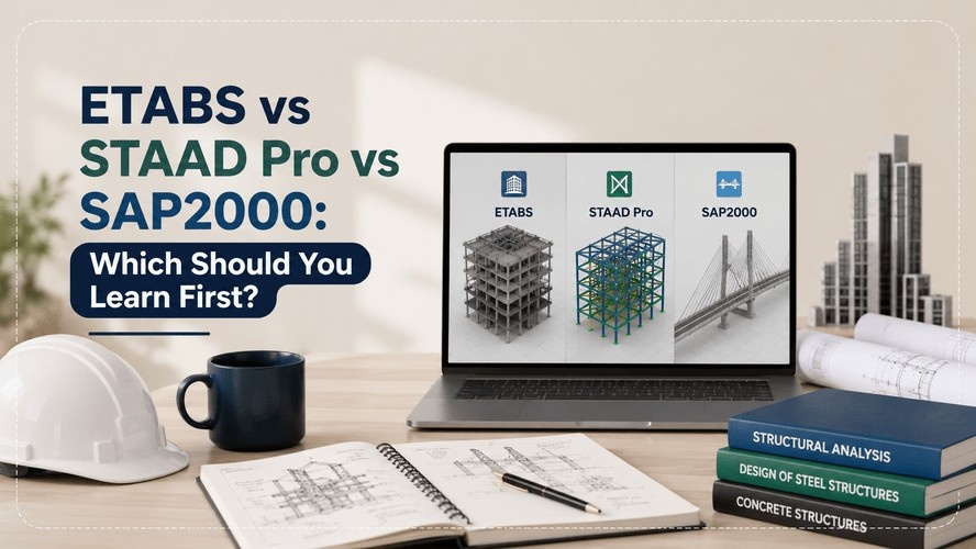 ETABS vs STAAD Pro vs SAP2000: Which Should You Learn First?