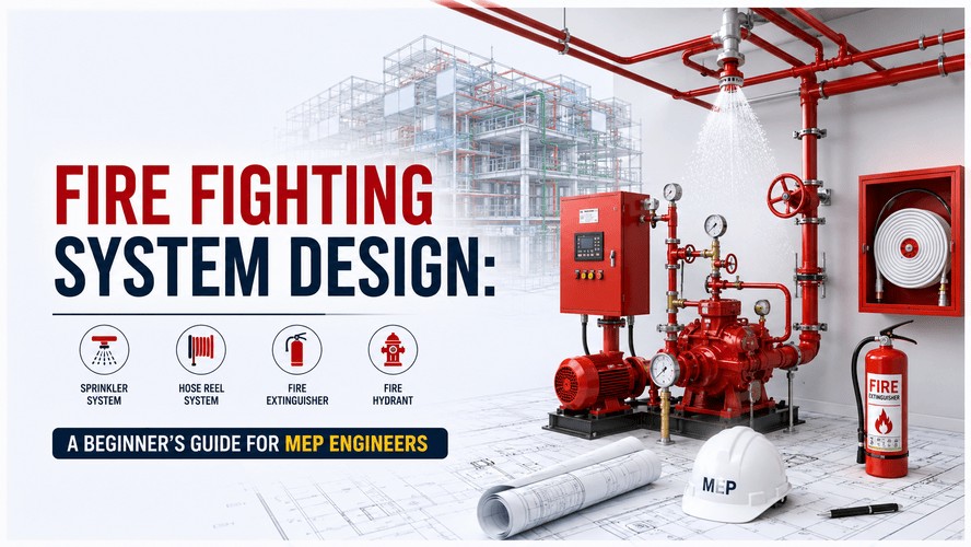 Fire Fighting System Design: A Beginner's Guide for MEP Engineers