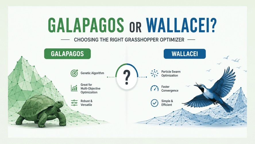 Galapagos vs Wallacei: Which Grasshopper Optimizer to Use?