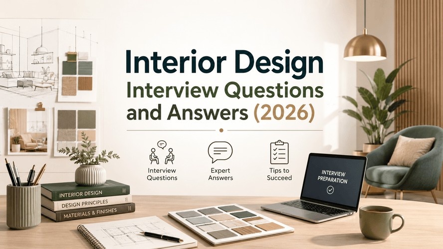 Interior Design Interview Questions and Answers (2026)