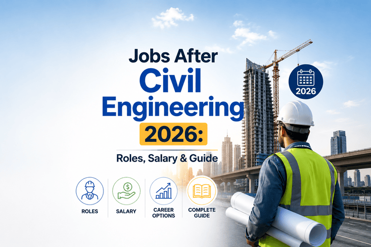 Jobs After Civil Engineering: Roles, Salary, Government vs Private (2026)
