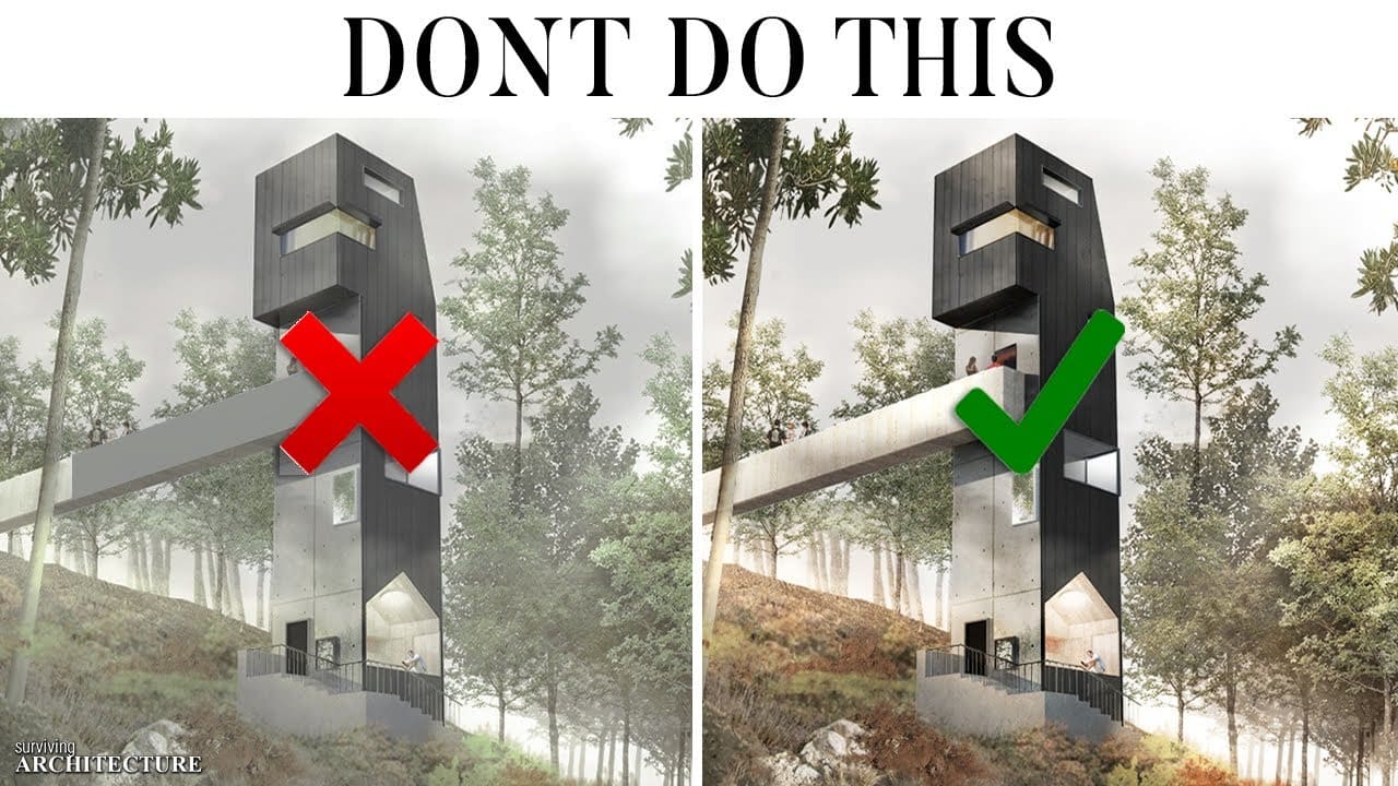 Architectural Rendering Mistakes Every Beginner Makes